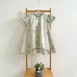 Image of Eclemix Tunic Kids Rayyu | Atasan Anak Perempuan Motif Flower | Kondangan & Pesta
