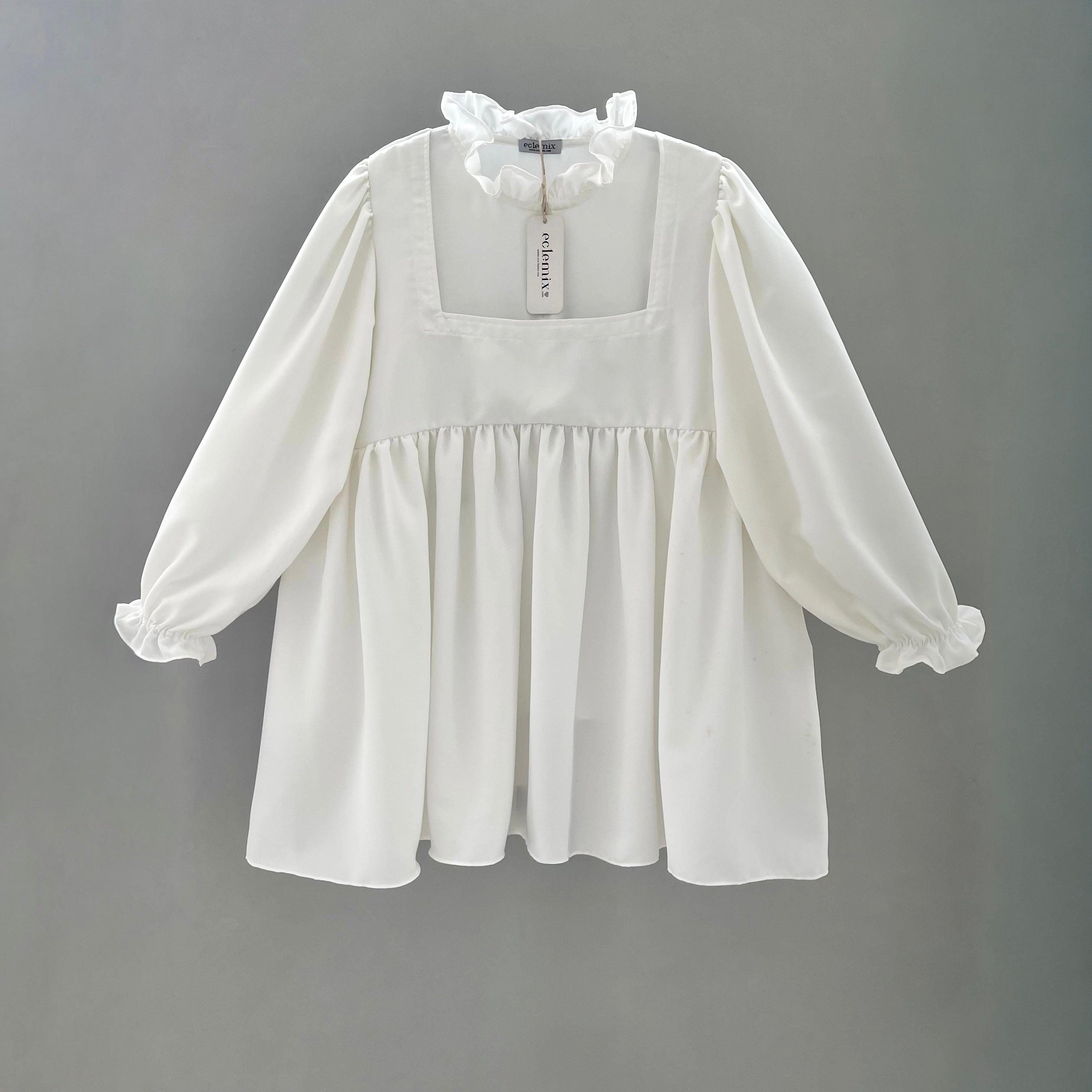 Eclemix Top Rula | Atasan Wanita Blouse Baby Doll Vintage