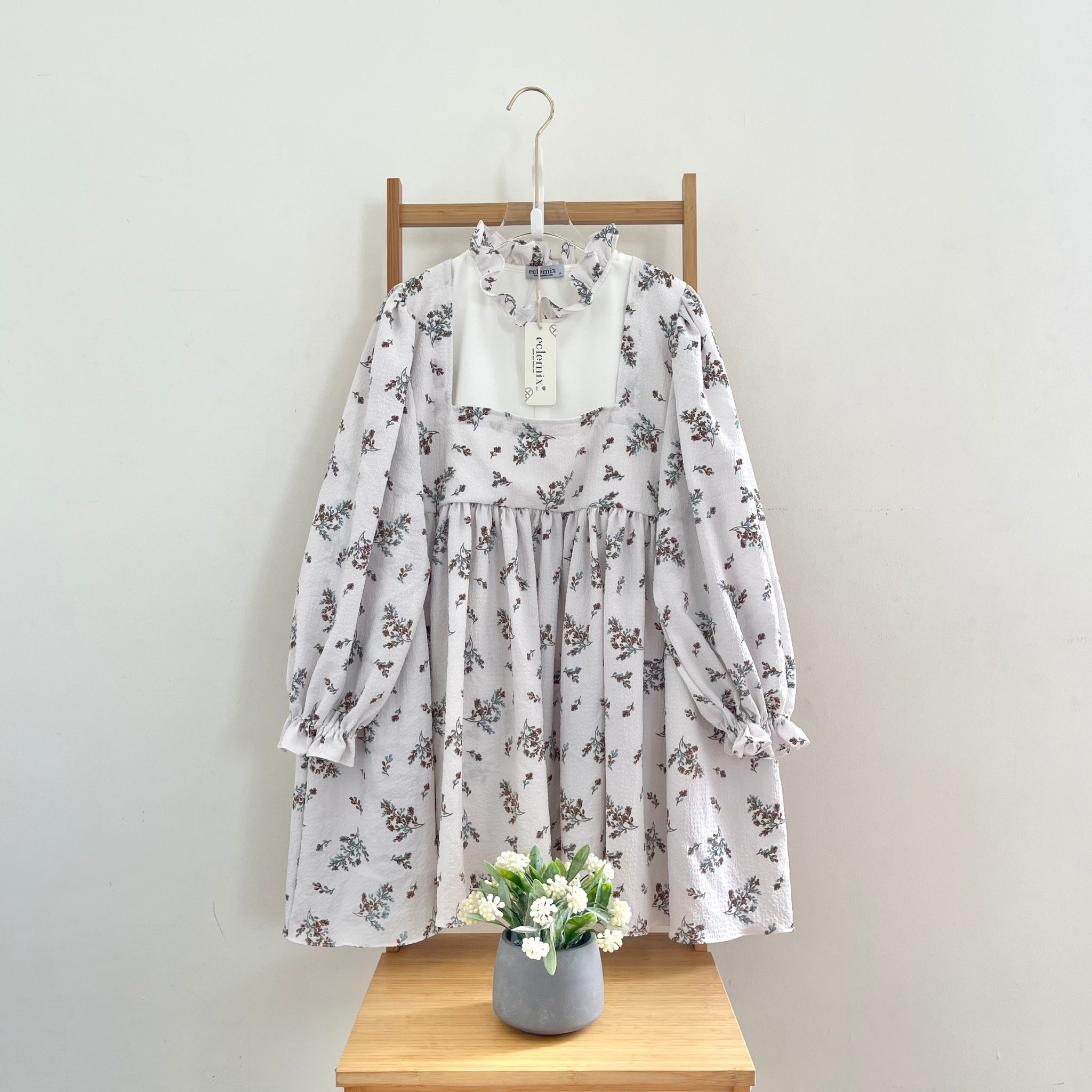 Eclemix Top Rula | Atasan Wanita Blouse Baby Doll Vintage