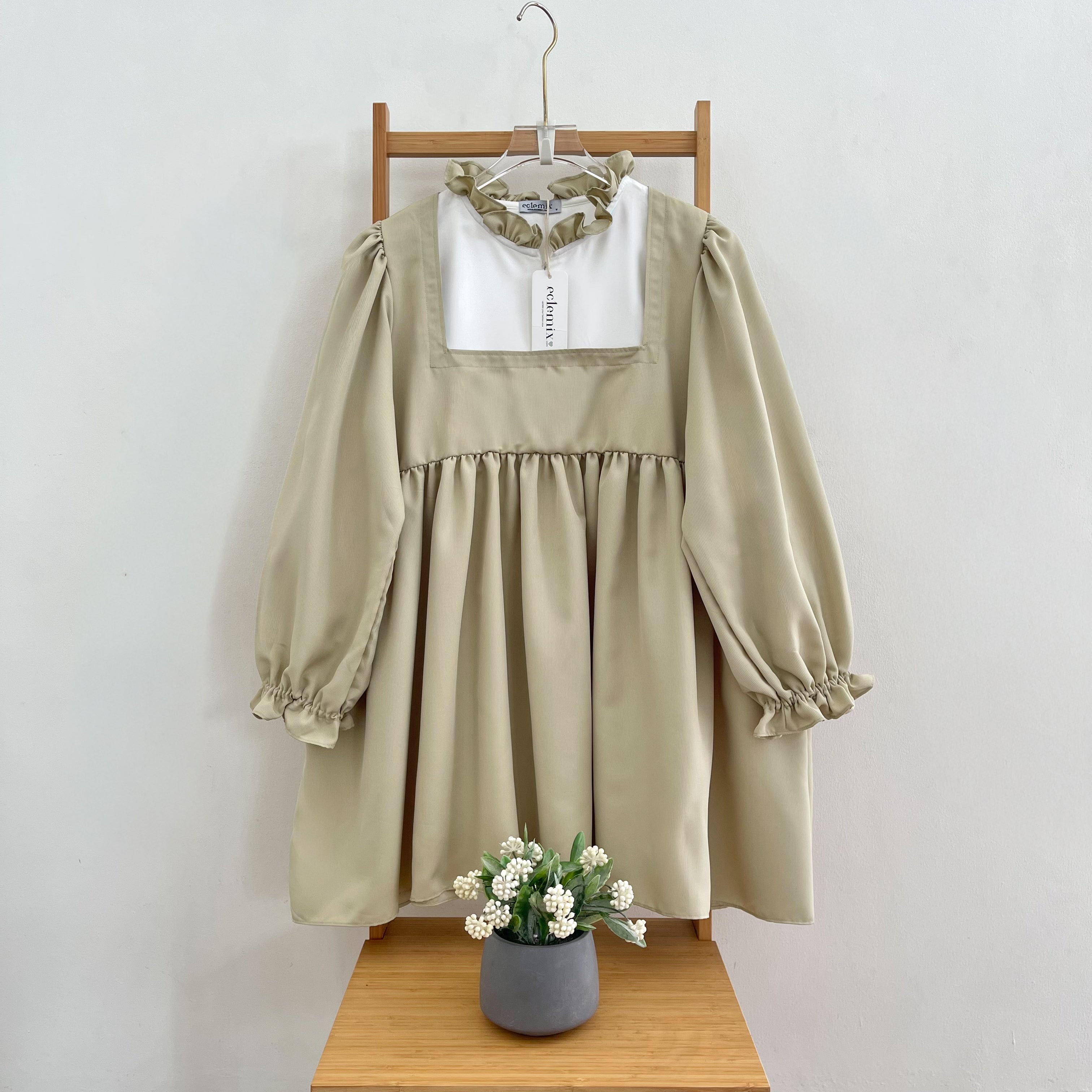 Image of Eclemix Top Rula | Atasan Wanita Blouse Baby Doll Vintage