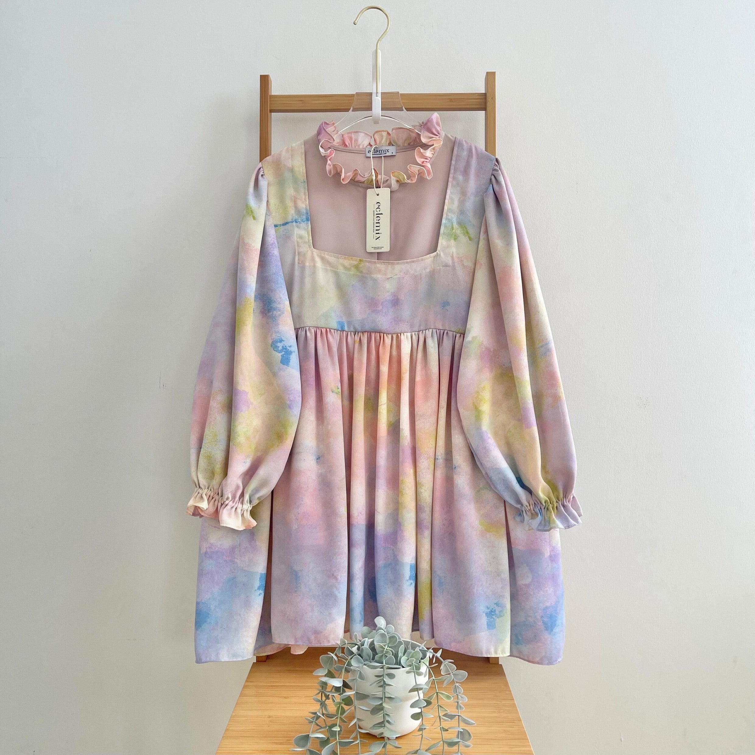 Eclemix Top Rula | Atasan Wanita Blouse Baby Doll Vintage
