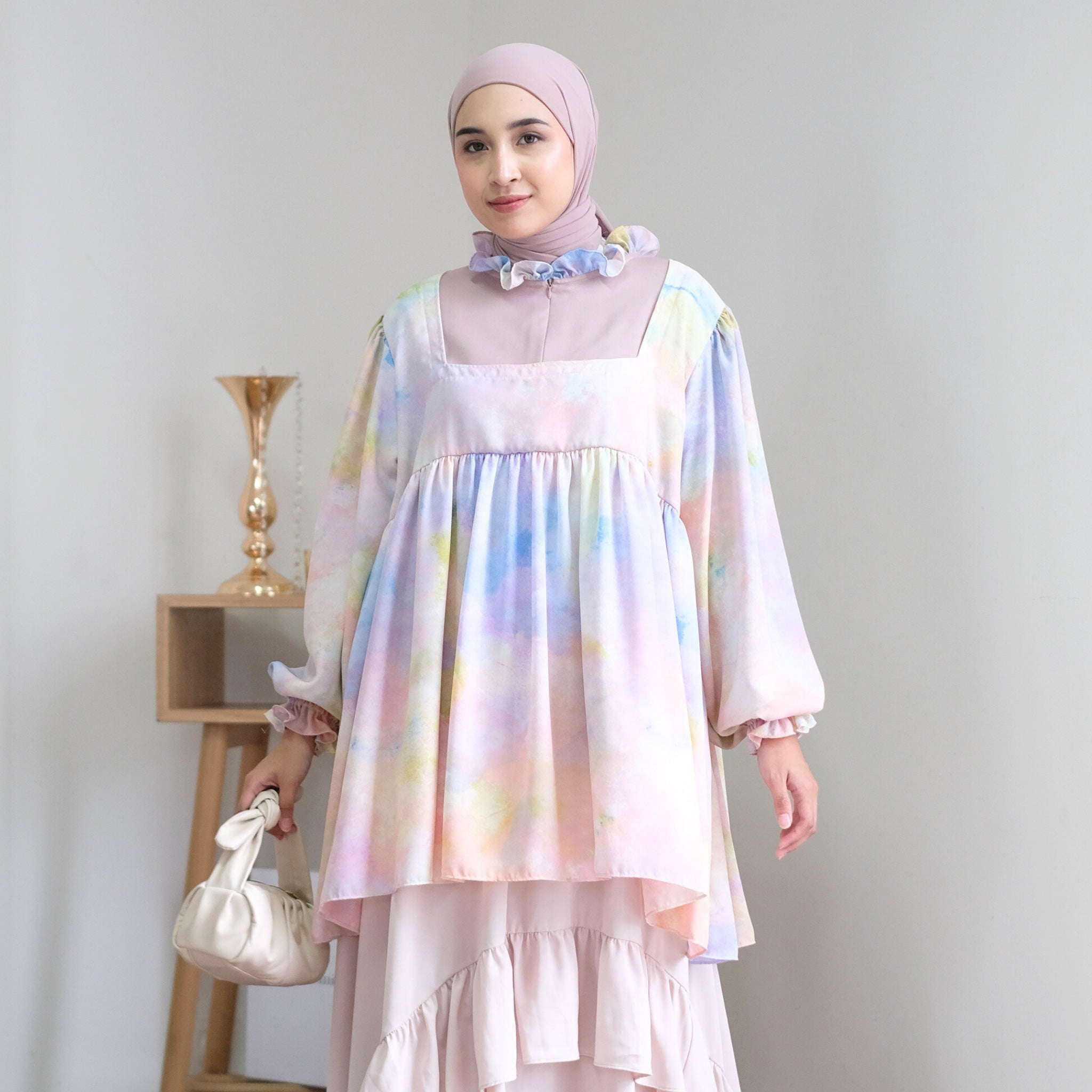 Image of Eclemix Top Rula | Atasan Wanita Blouse Baby Doll Vintage