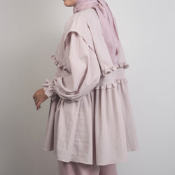Image of Eclemix Top Rura | Atasan Wanita Blouse Layer Lengan Balon