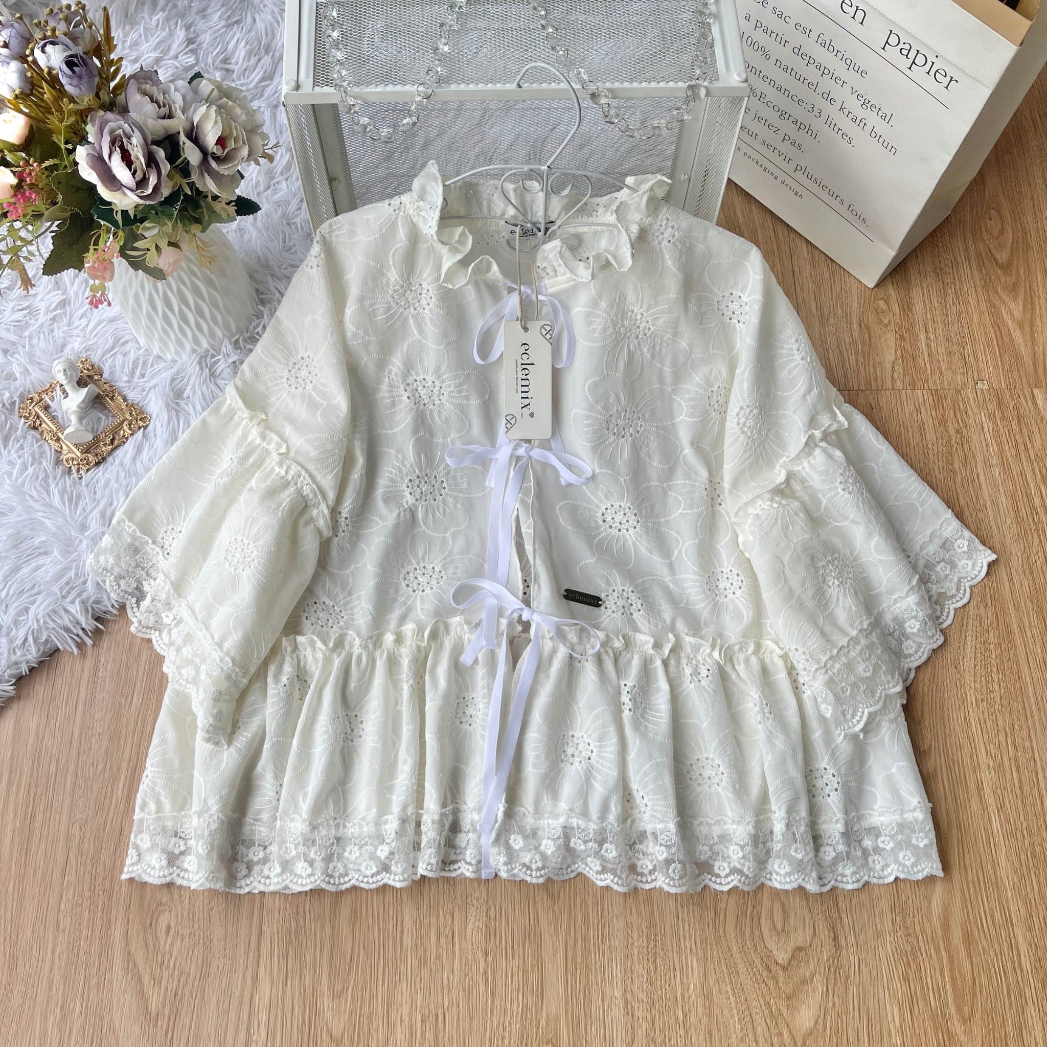 Eclemix Outer Seira | Outer Wanita Tali Depan Bowtie Pita