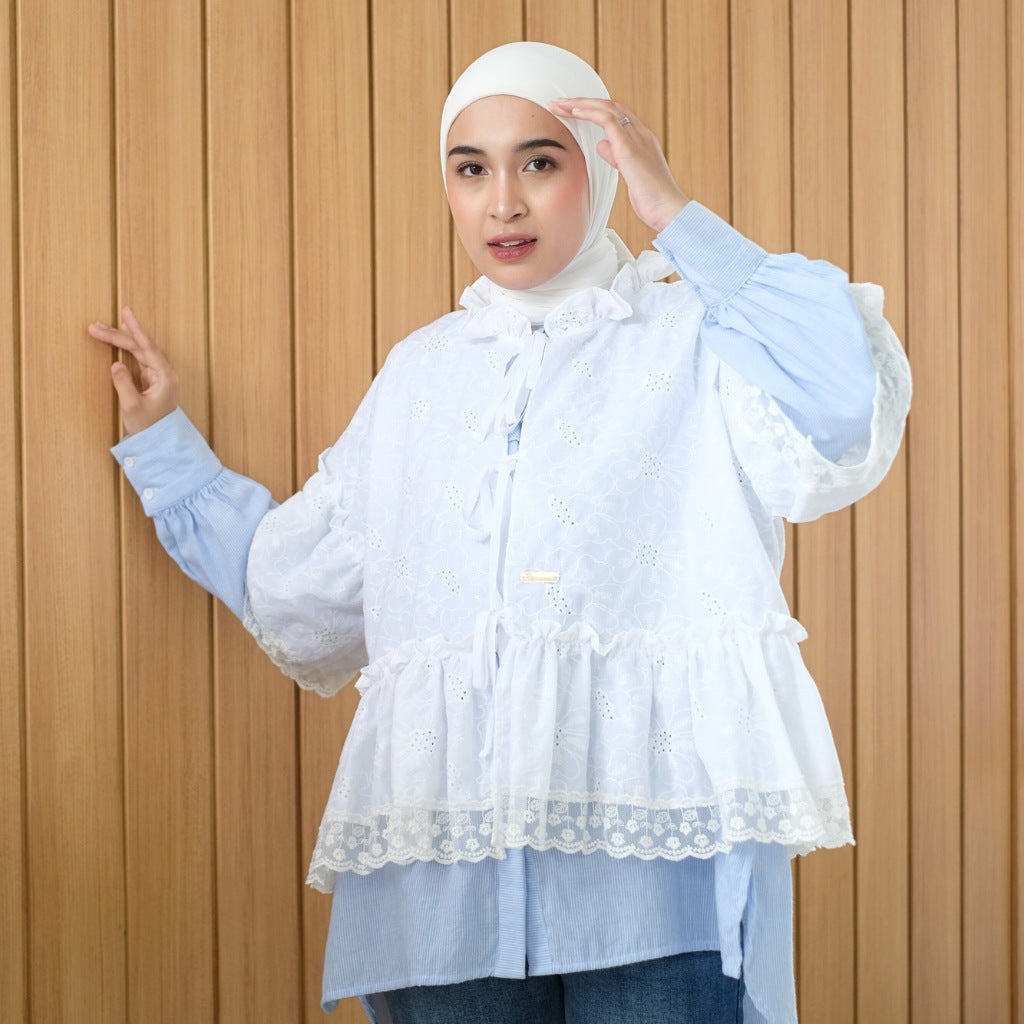 Eclemix Outer Seira | Outer Wanita Tali Depan Bowtie Pita