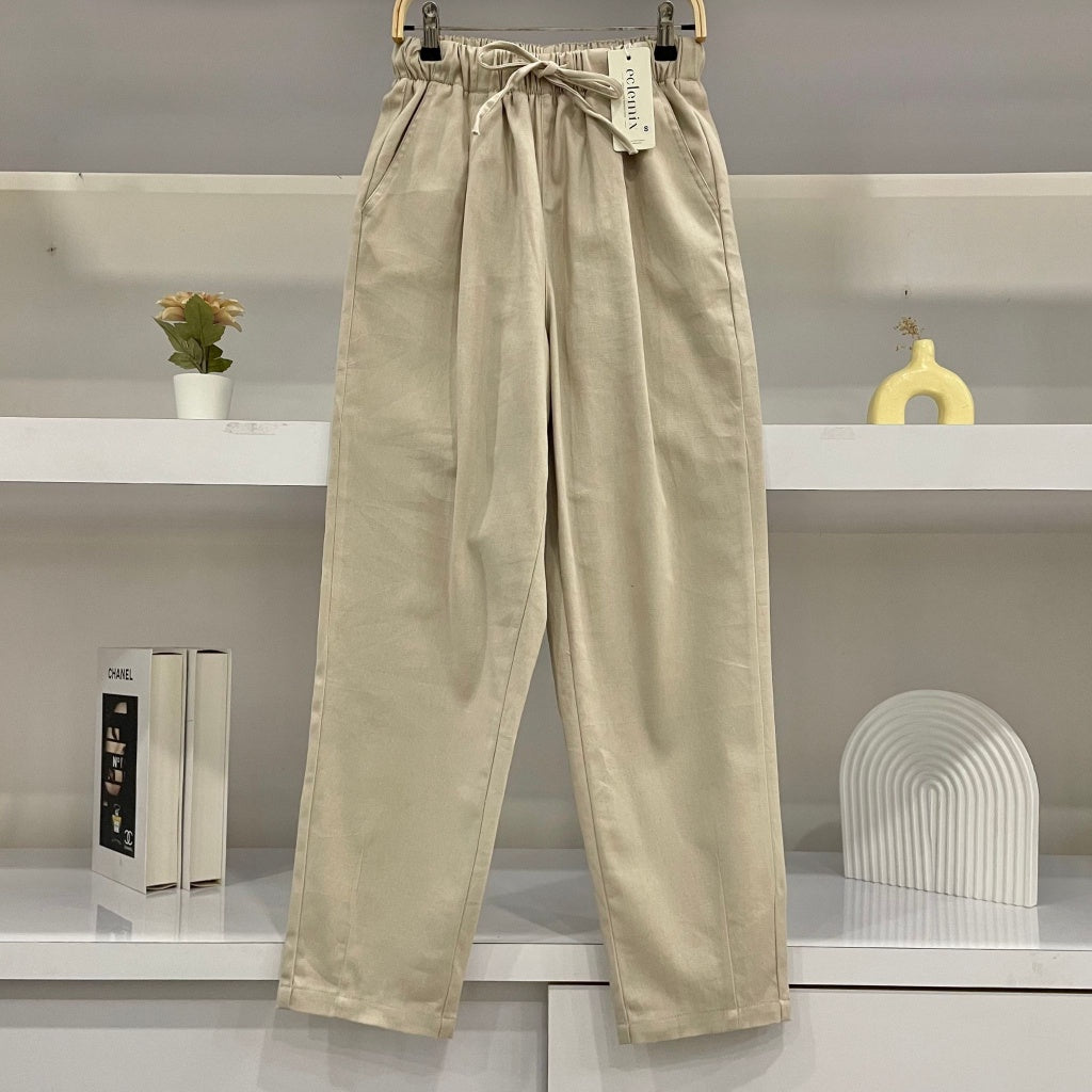 Eclemix Pants Gaaram | Celana Panjang Pencil Wanita Daily Basic Strecth