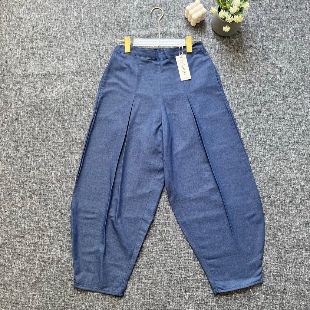 Eclemix Pants Aremo | Celana Panjang Wanita Harem | Barrel Pants