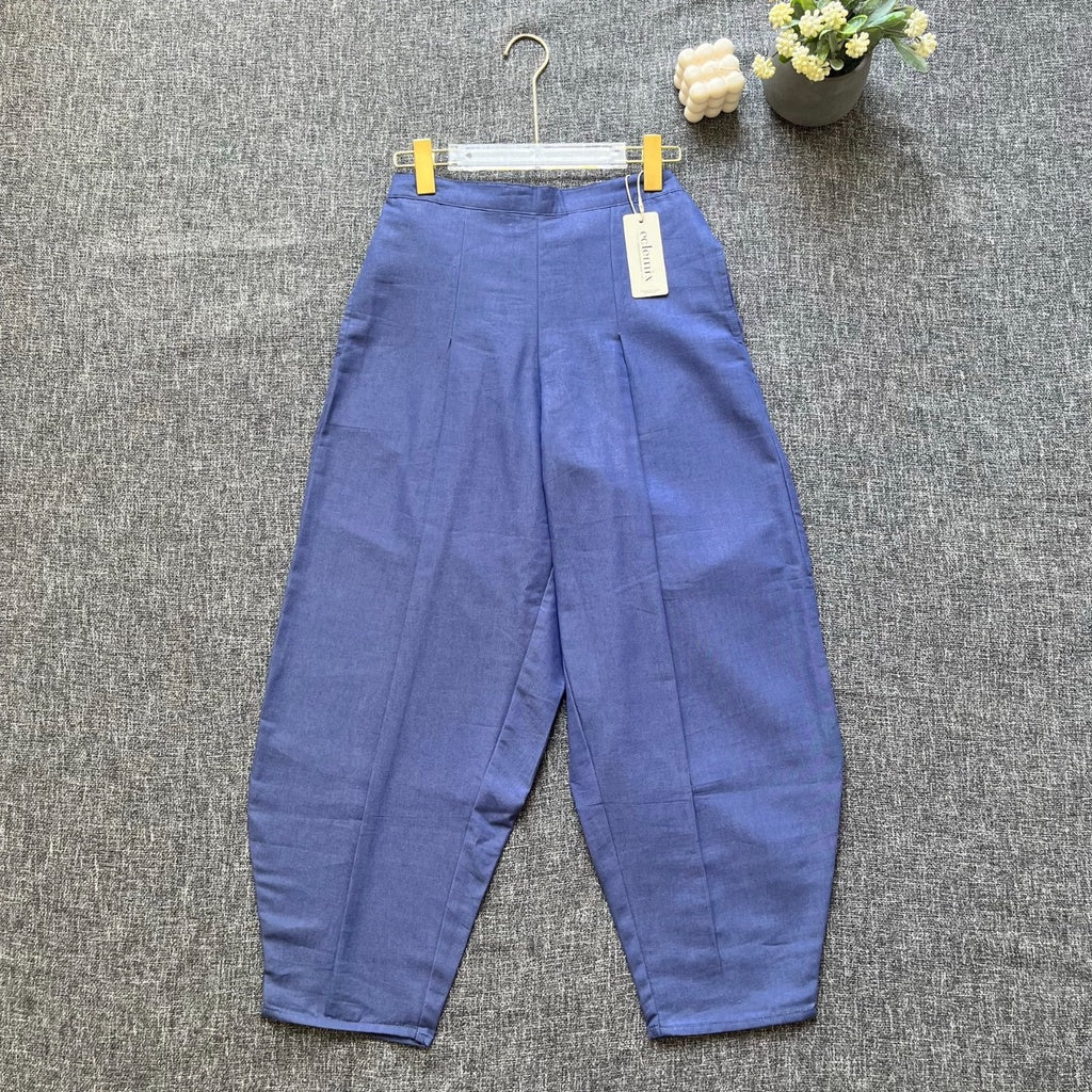 Eclemix Pants Aremo | Celana Panjang Wanita Harem | Barrel Pants