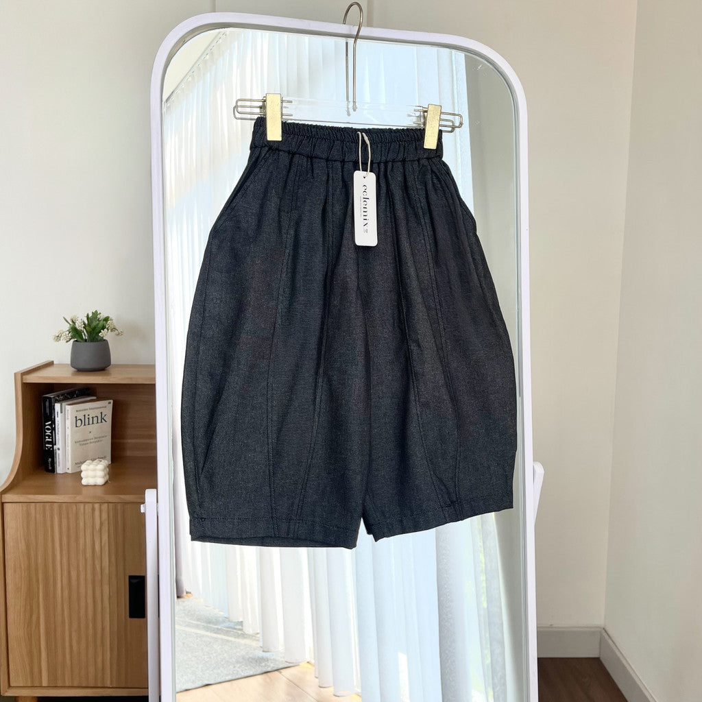 Image of Eclemix Kids Rumi Pants celana panjang anak barrel detail produk