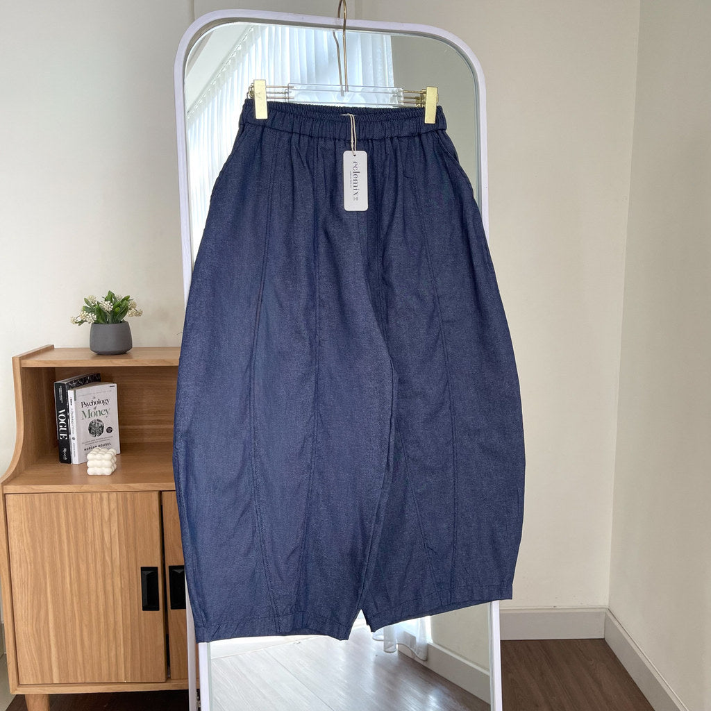 Image of Eclemix Rumi Pants celana barrel outfit casual