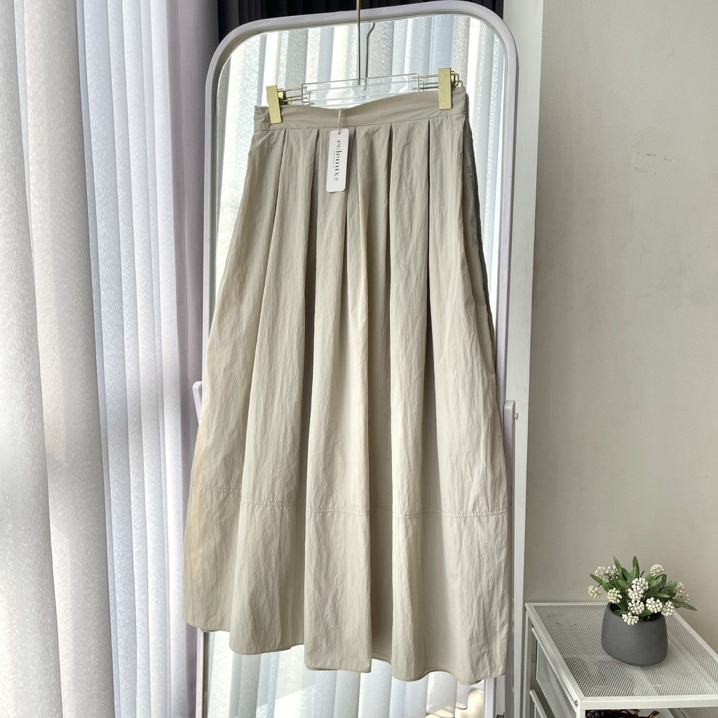 Image of Eclemix Rok Wanita A-Line Parasut Skirt Aluna