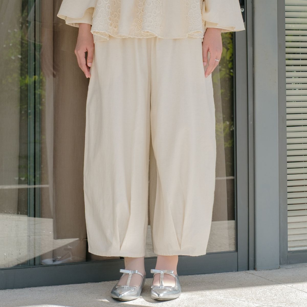 Image of Eclemix Pants Tala | Celana Panjang Wanita Loose Wide Premium