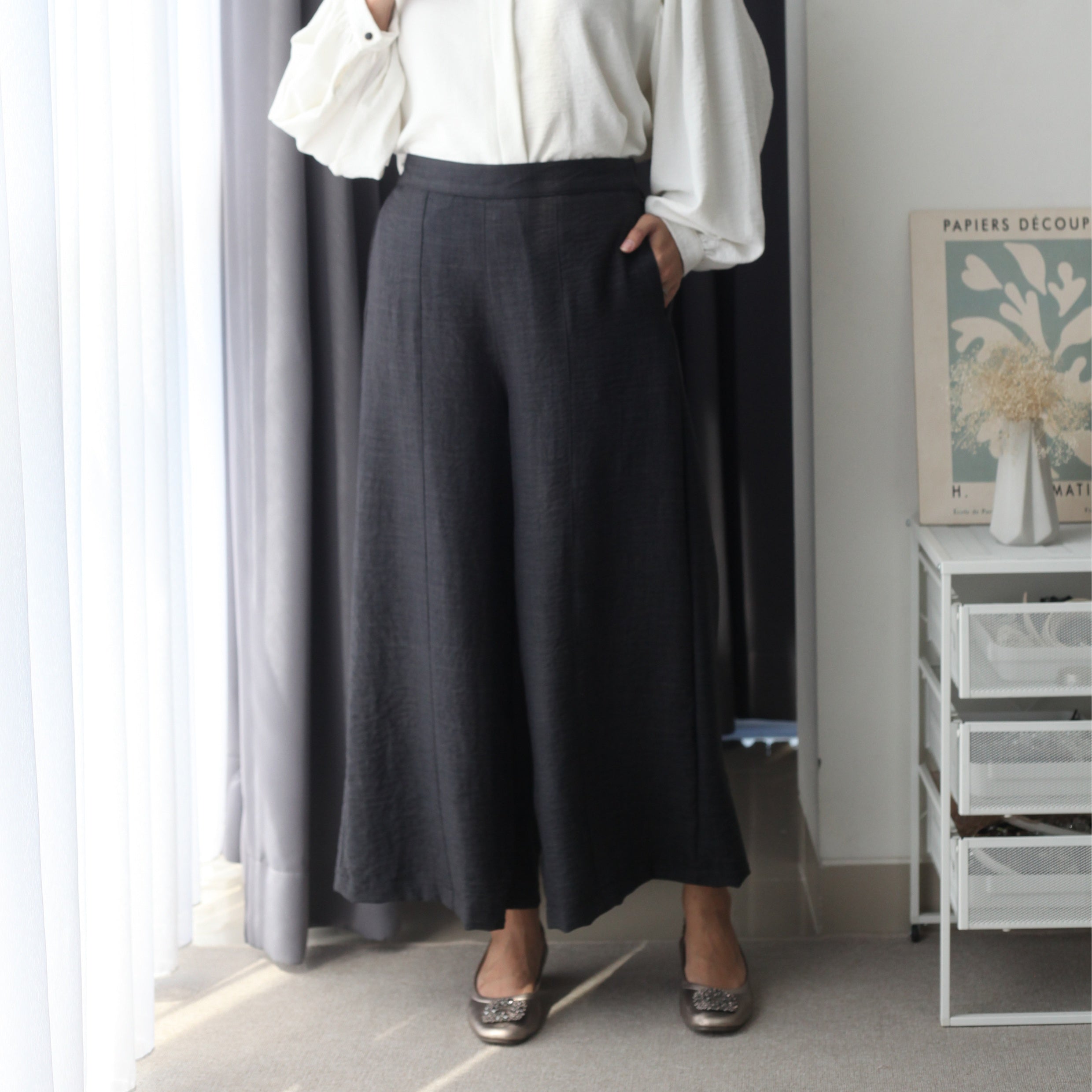 Eclemix Pants Yeon | Celana Kulot Wanita Daily Basic