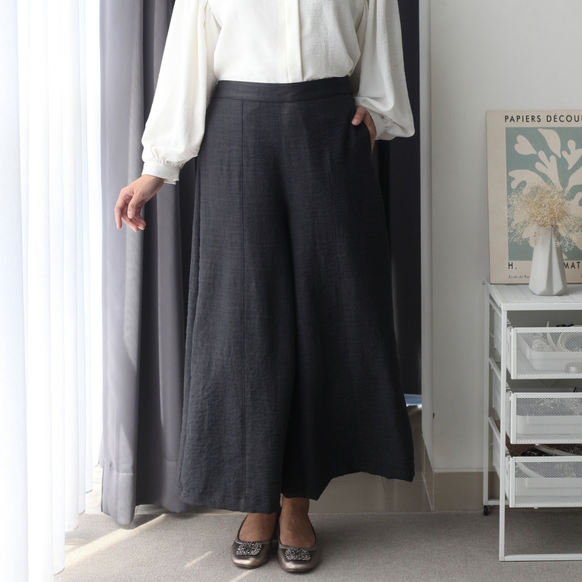 Eclemix Pants Yeon | Celana Kulot Wanita Daily Basic