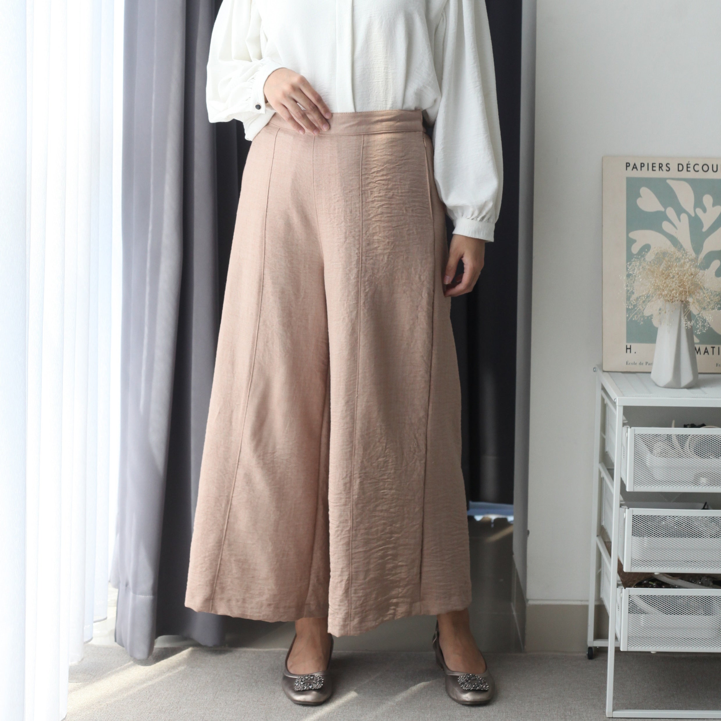 Eclemix Pants Yeon | Celana Kulot Wanita Daily Basic