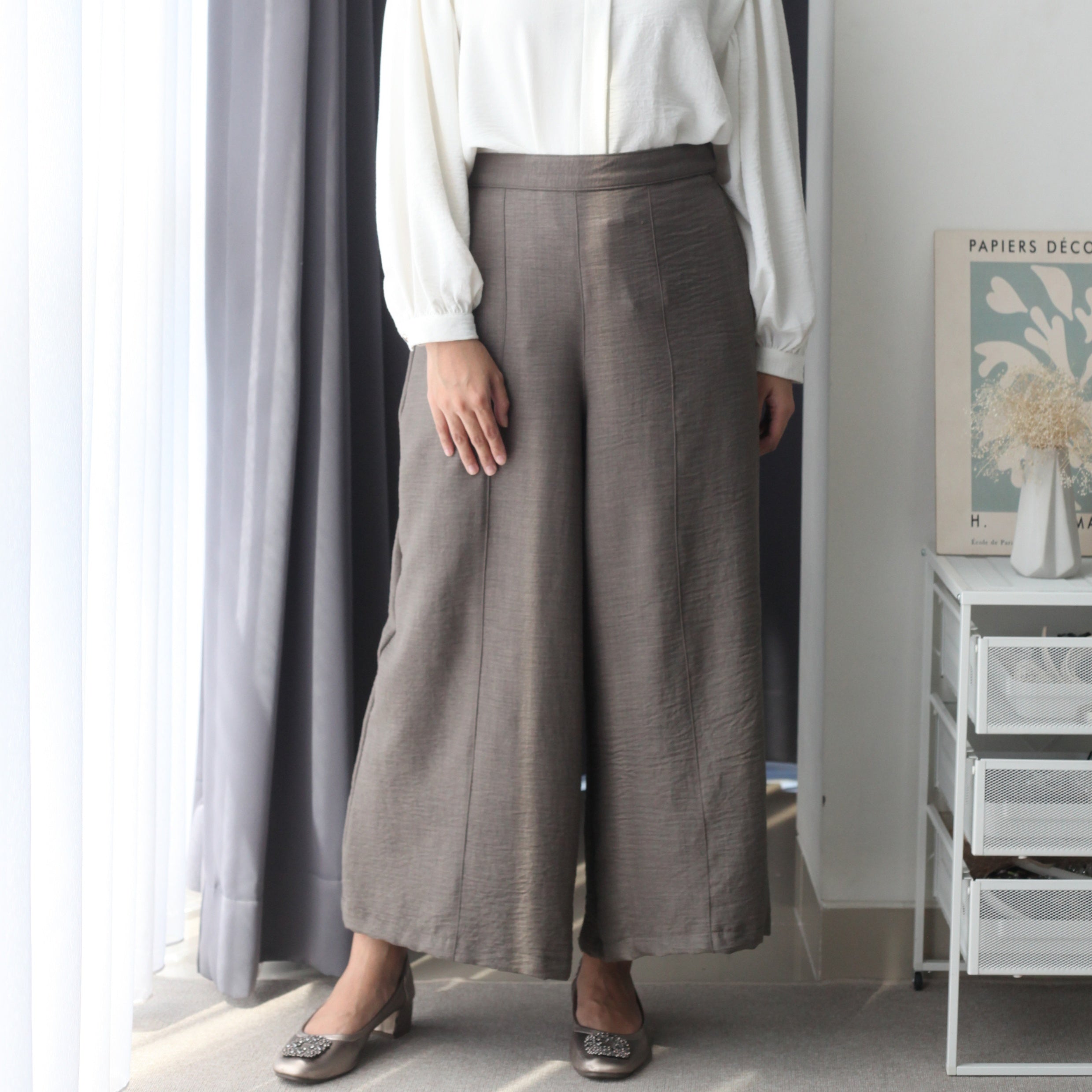 Eclemix Pants Yeon | Celana Kulot Wanita Daily Basic
