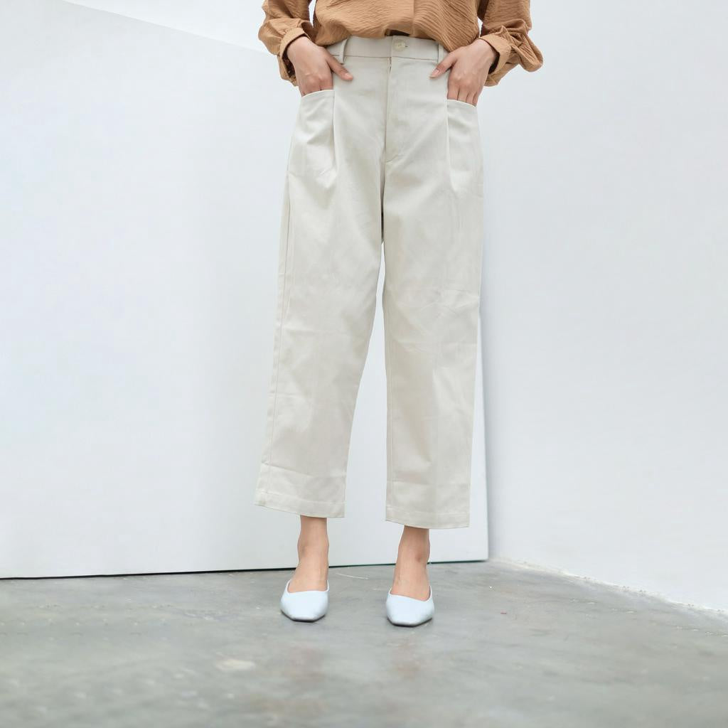 Image of Eclemix Pants Giny | Celana Ankle Wanita Daily Basic