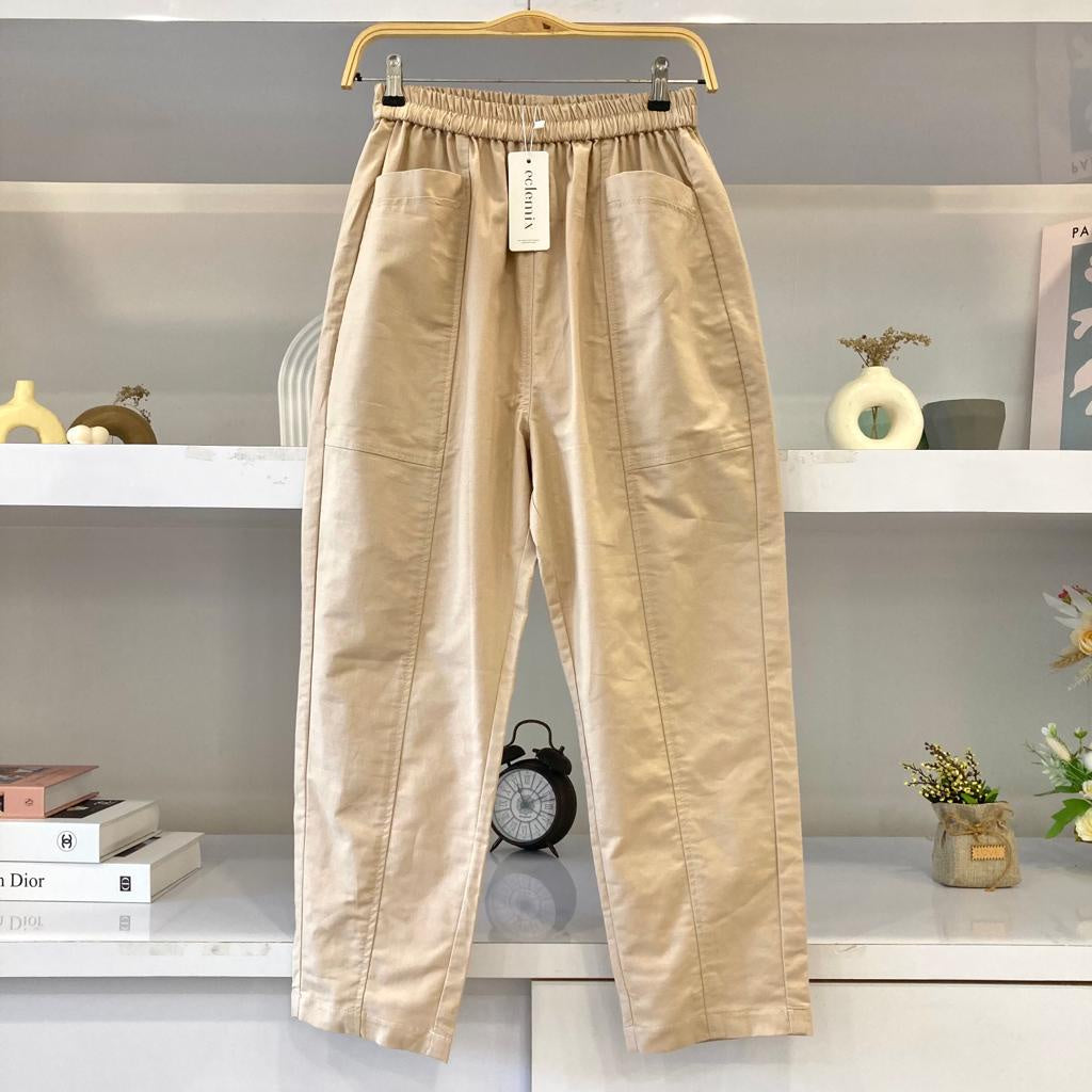 Image of Eclemix Pants Goo | Celana Ankle Wanita Strech