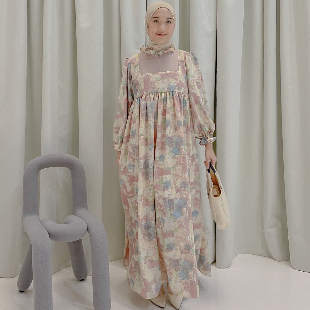 Eclemix Dress Rula | Dress Wanita Baby Doll Vintage